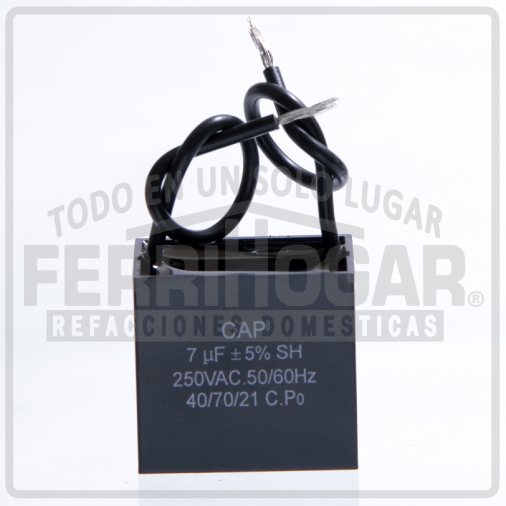CAPACITOR VENTILADOR 7 MFD  SV-7