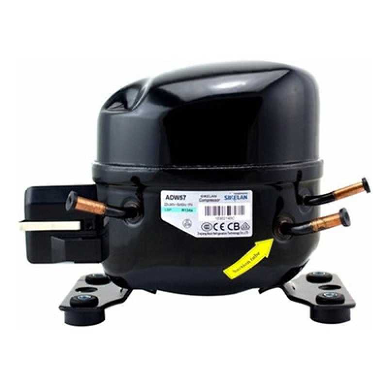 COMPRESOR REFRIGERADOR 1/4HP 120V 60HZ GAS 600a