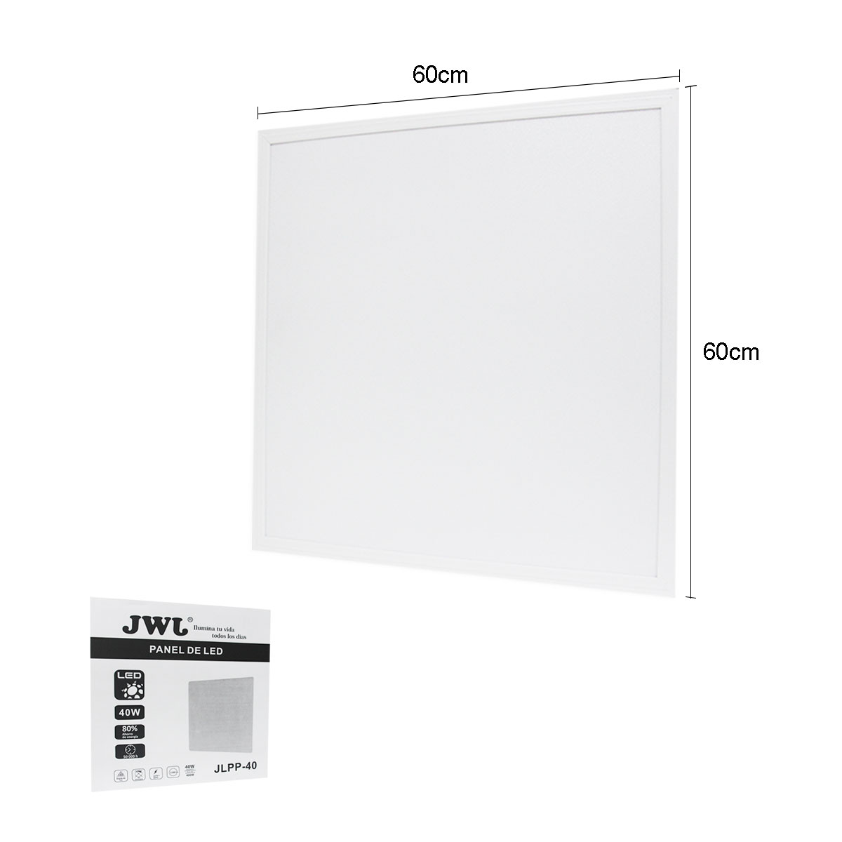 Panel LED 60x60cm Driver integrado