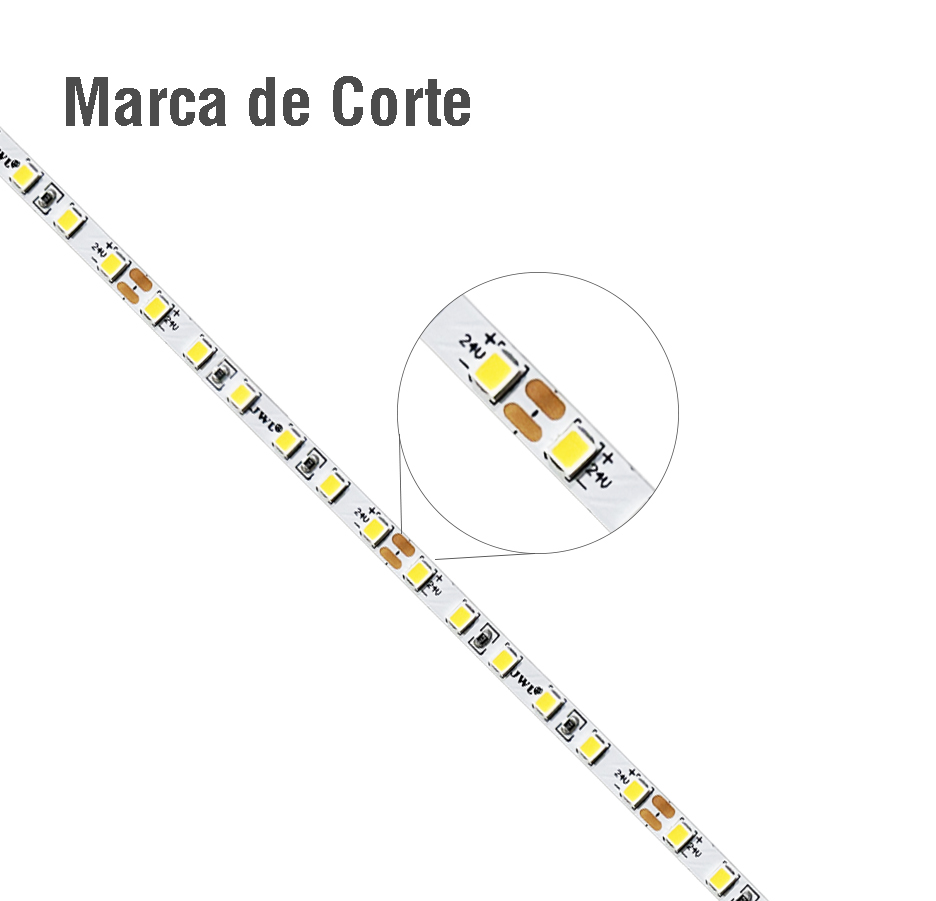 Tira de LED para perfil (JLTL-2835-08120)