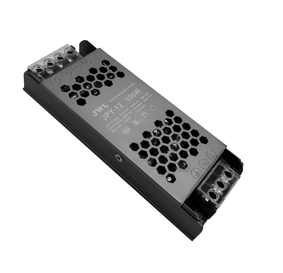 Adaptador tira LED capacidad 100w (Para perfiles)