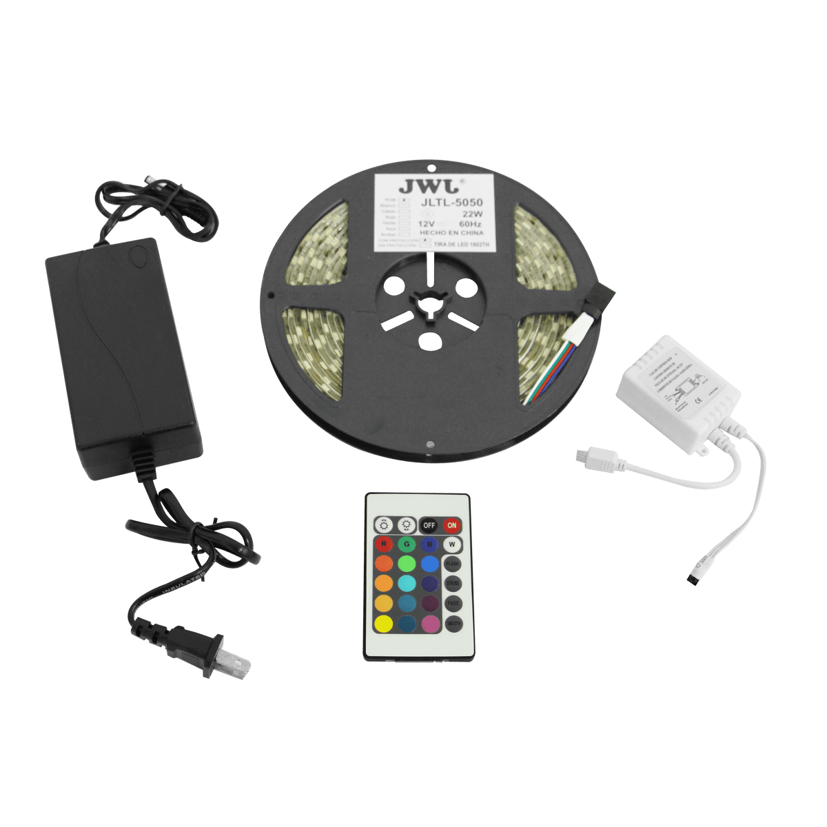 Tira Led Interior 22W RGB 5M