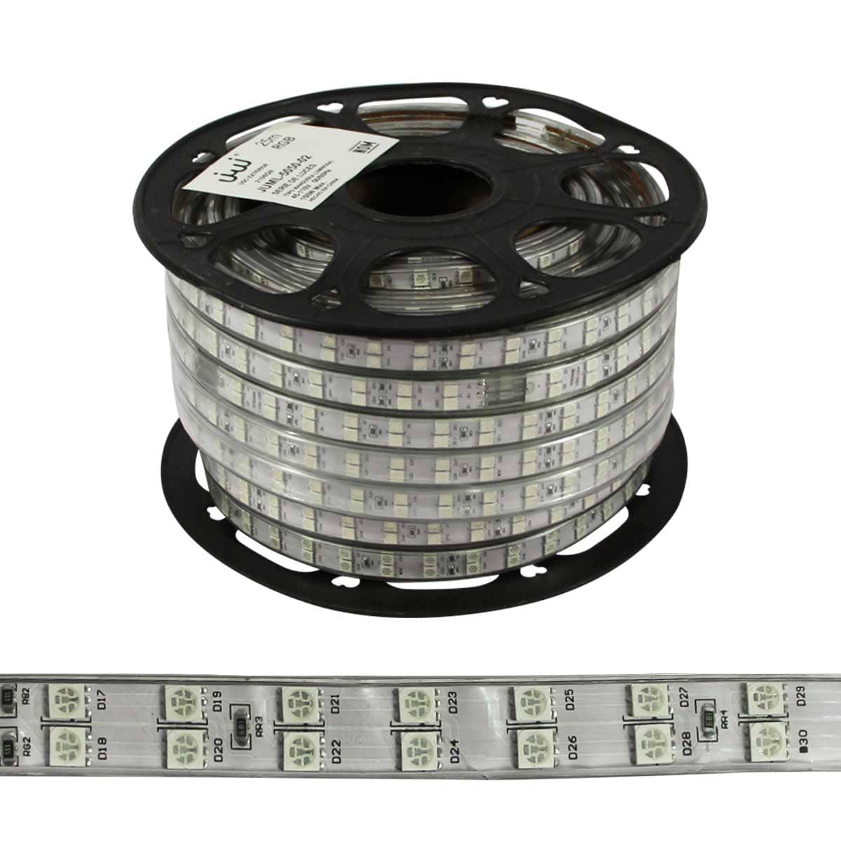 Manguera de LED RGB doble línea